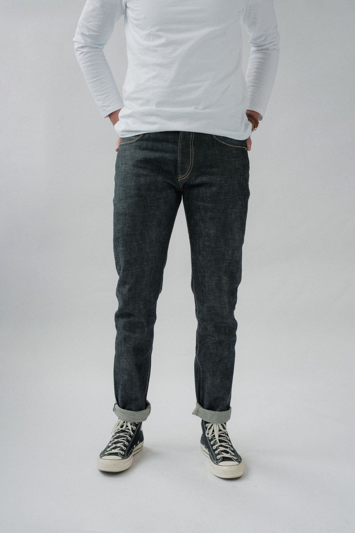 Slim Sakura 14 oz. Deadstock Blue