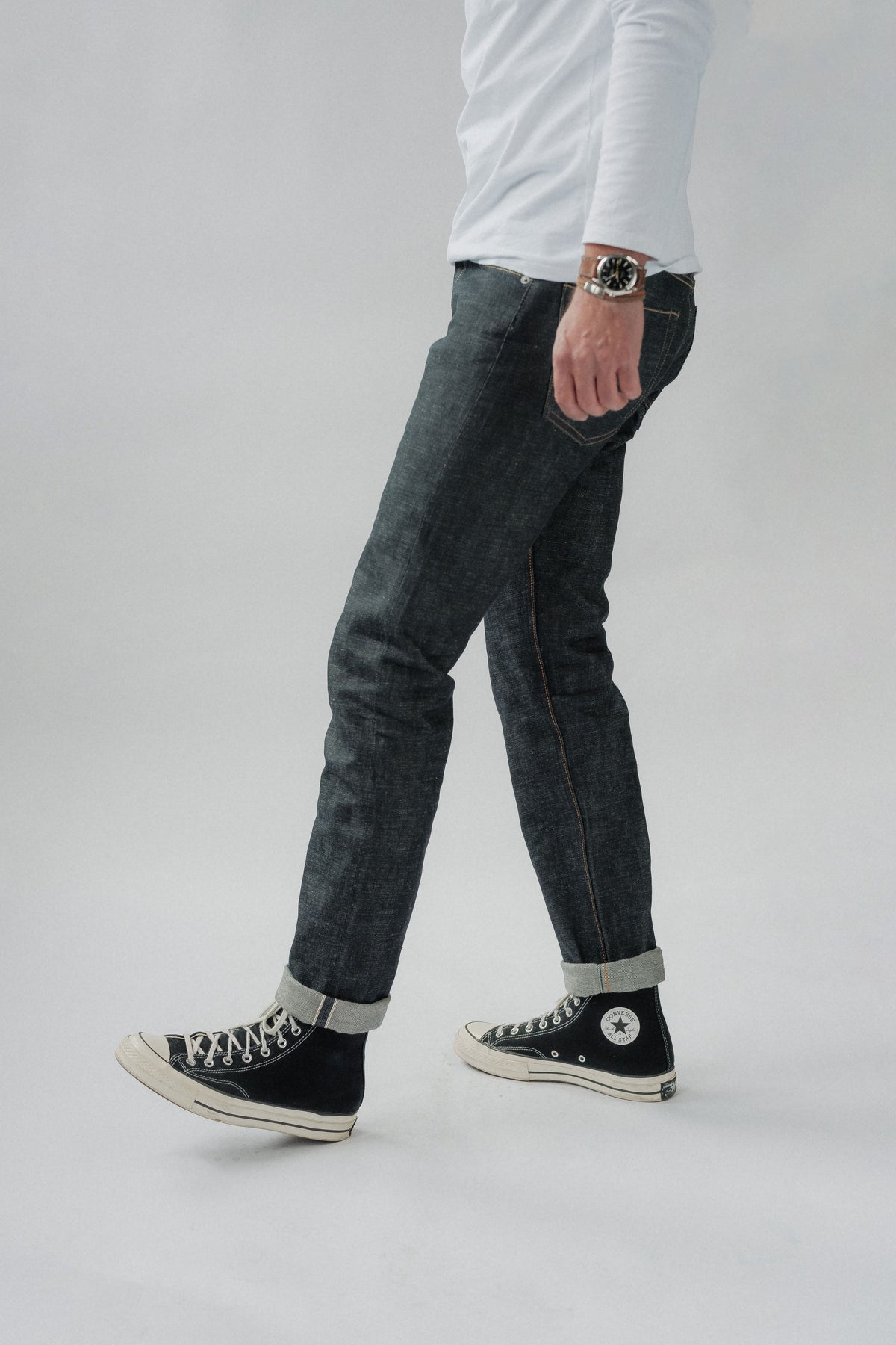 Slim Sakura 14 oz. Deadstock Blue