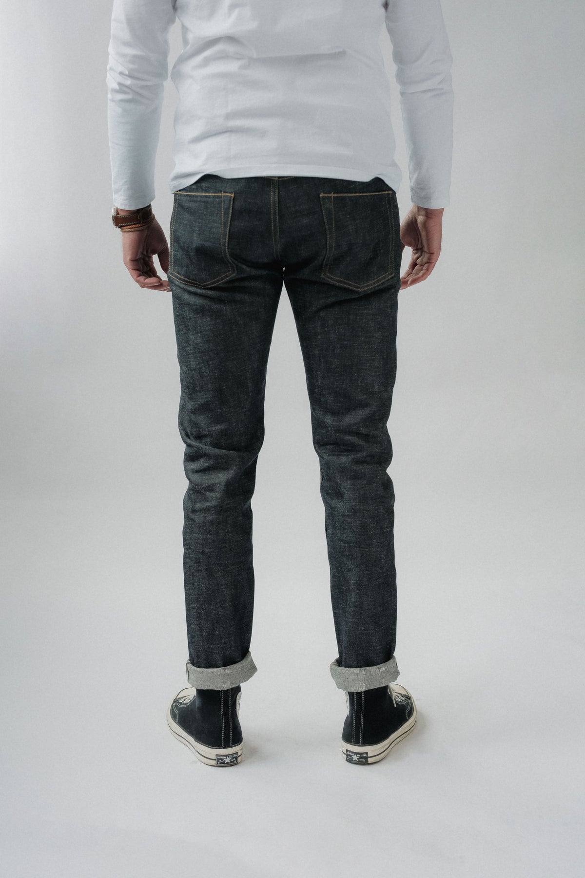 Slim Sakura 14 oz. Deadstock Blue