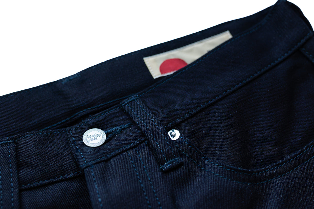 Tapered Yoshi 14 oz. Double Indigo