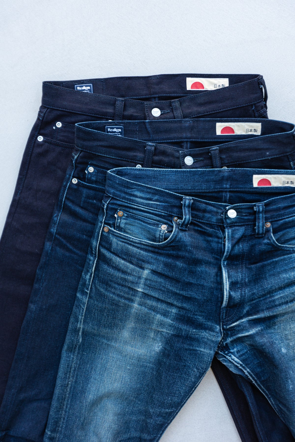 Tapered Yoshi 14 oz. Double Indigo