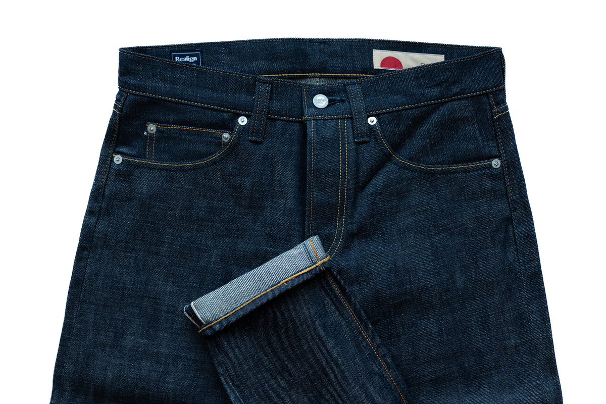 Slim Sakura 14 oz. Deadstock Blue